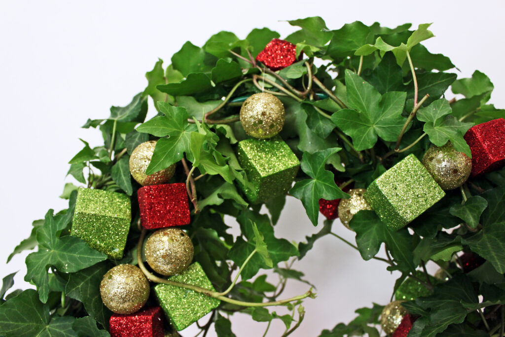 ivy wreath topiary english ivy ornaments